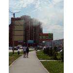 Из-за замыкания холодильника выгорела лоджия на ул. Красная Сибирь в Бердске