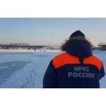 Трое новосибирцев утонули со снегоходом в Болотнинском районе