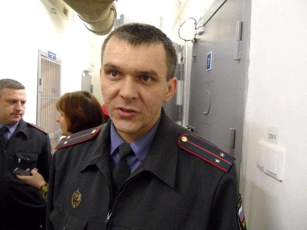 Начальник ИВС Бердска Сергей Шведов 