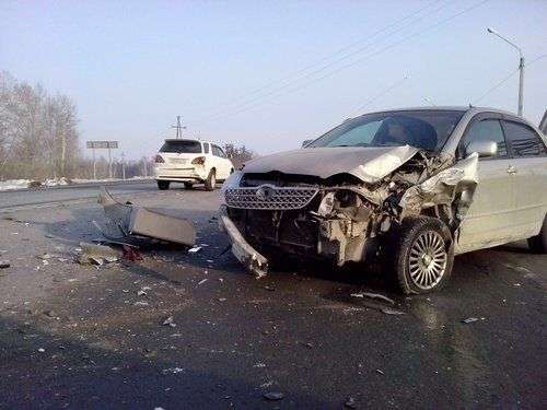 ДТП произошло у въезда в пос. Агролес