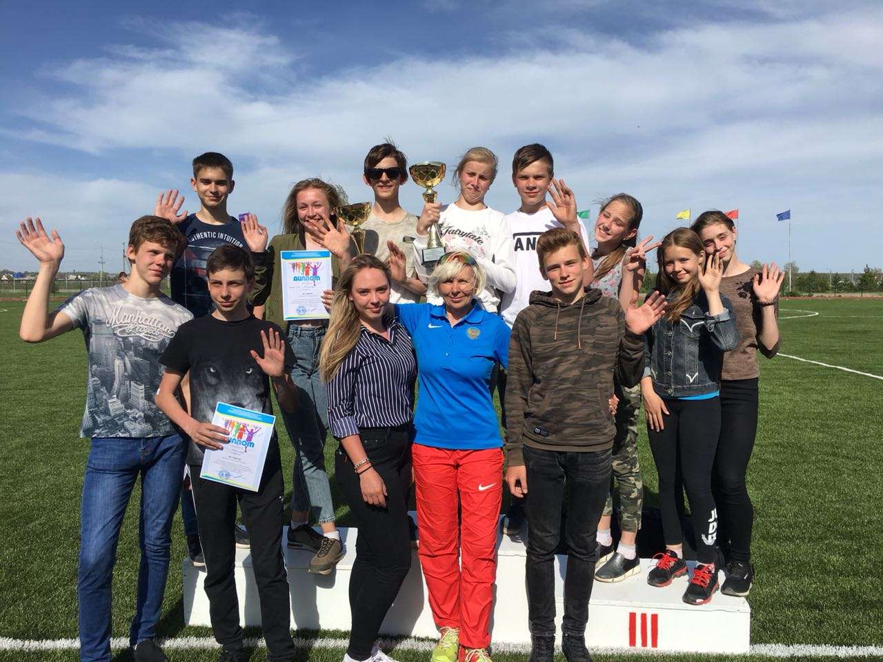 «Золото» шиповки юных завоевали бердские легкоатлеты