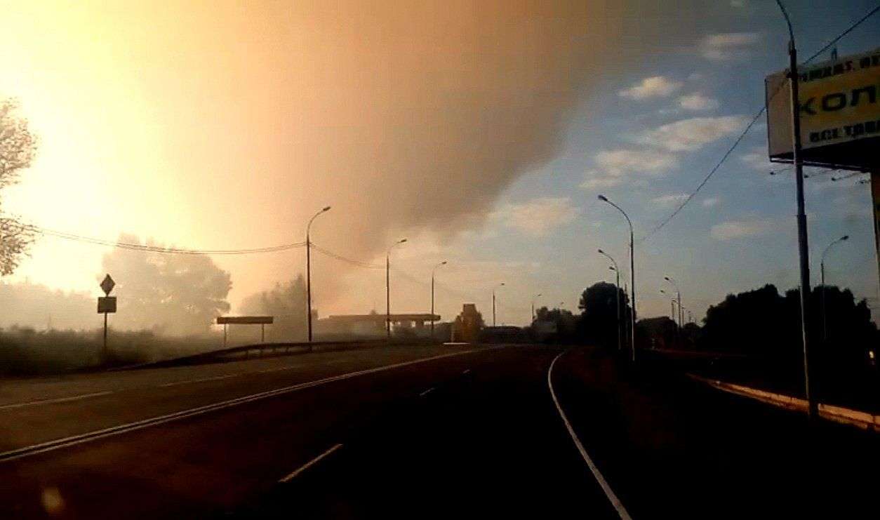 Власти: Полигон ТБО в Бердске горел из-за поджога