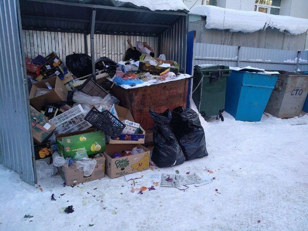 Мусорная реформа: За два дня в Бердске вывезли три ж/д вагона мусора