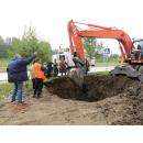Ветхую трубу водоснабжения в Бердске прорвало за два дня до замены