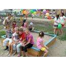 Детская площадка в Бердске построена на грант, полученный от губернатора