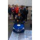 Мобильный автогородок путешествует по детсадам и школам города Бердска
