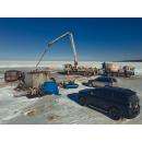 Бетоном заливают водоприемные оголовки водозабора