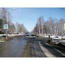 Место ДТП с пострадавшим