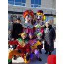 Вчера в Бердске Масленицу проводили