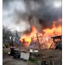 Горела баня на ул. Водобачной в Бердске Горела баня на ул. Водобачной в Бердске