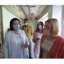 Елена Аксёнова посетила корпус БЦГБ, где идёт ремонт Елена Аксёнова посетила корпус БЦГБ, где идёт ремонт