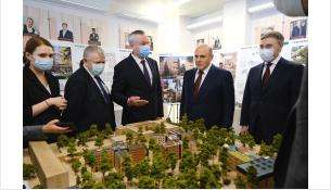 Встреча Андрея Травникова и Михаила Мишустина