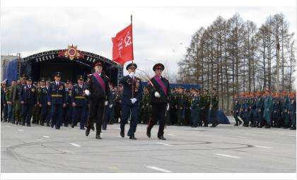Так ранее проводился парад Победы в Бердске