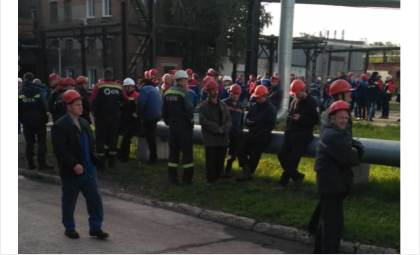 Людей с ТЭЦ-3 в Новосибирске начали выводить около 08:00