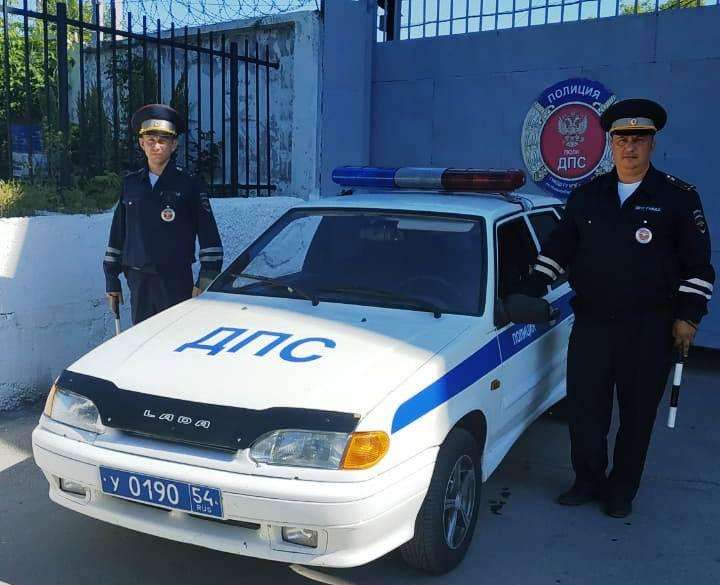 Экипаж ДПС Новосибирской области задержал ночных грабителей