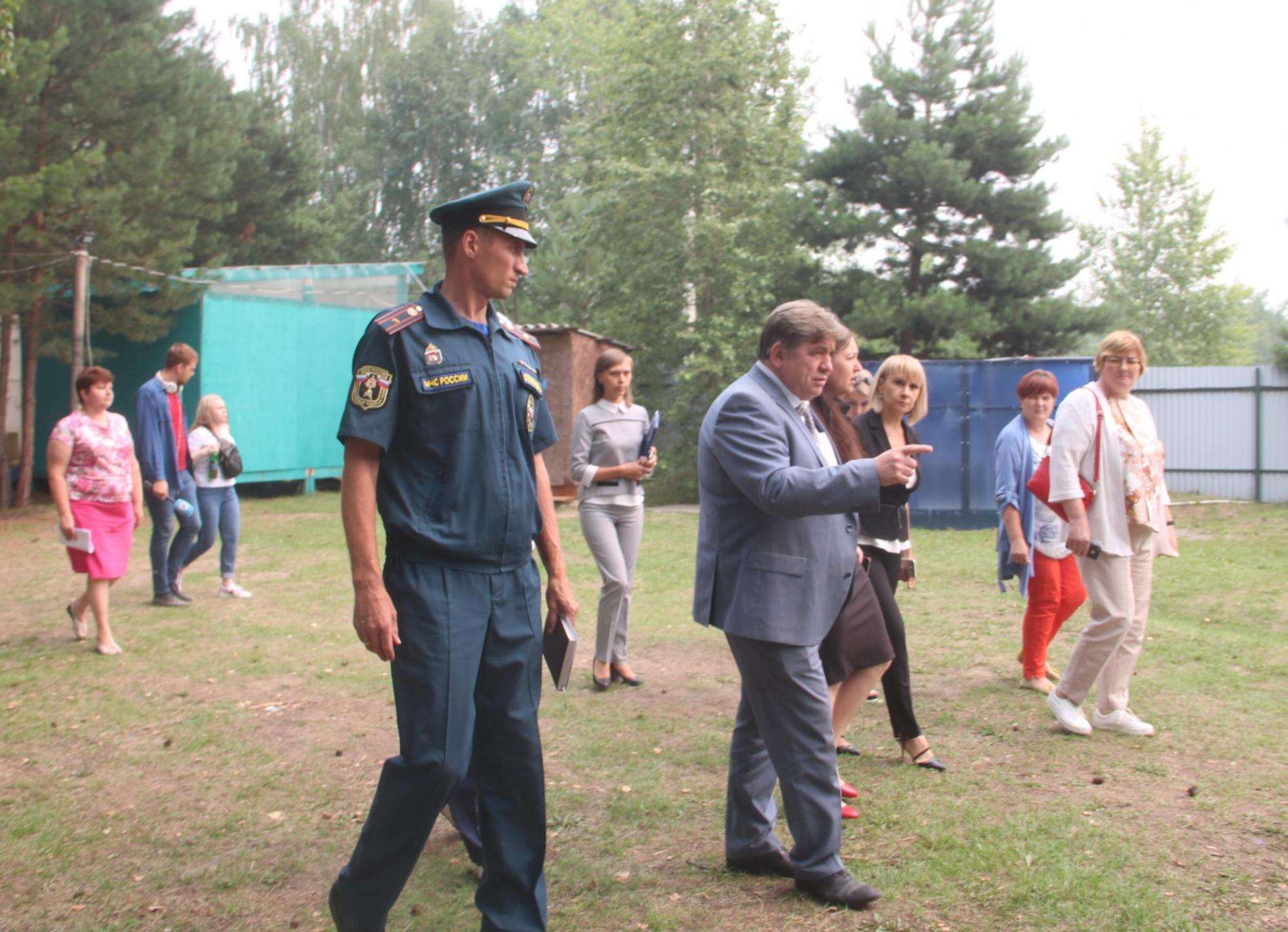 После трагедии в Хабаровске проверили палаточный лагерь «Юность» в Бердске