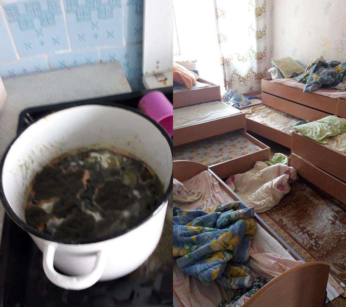 Детский адик: грязь и разруху оставил после себя семейный детсад в Бердске