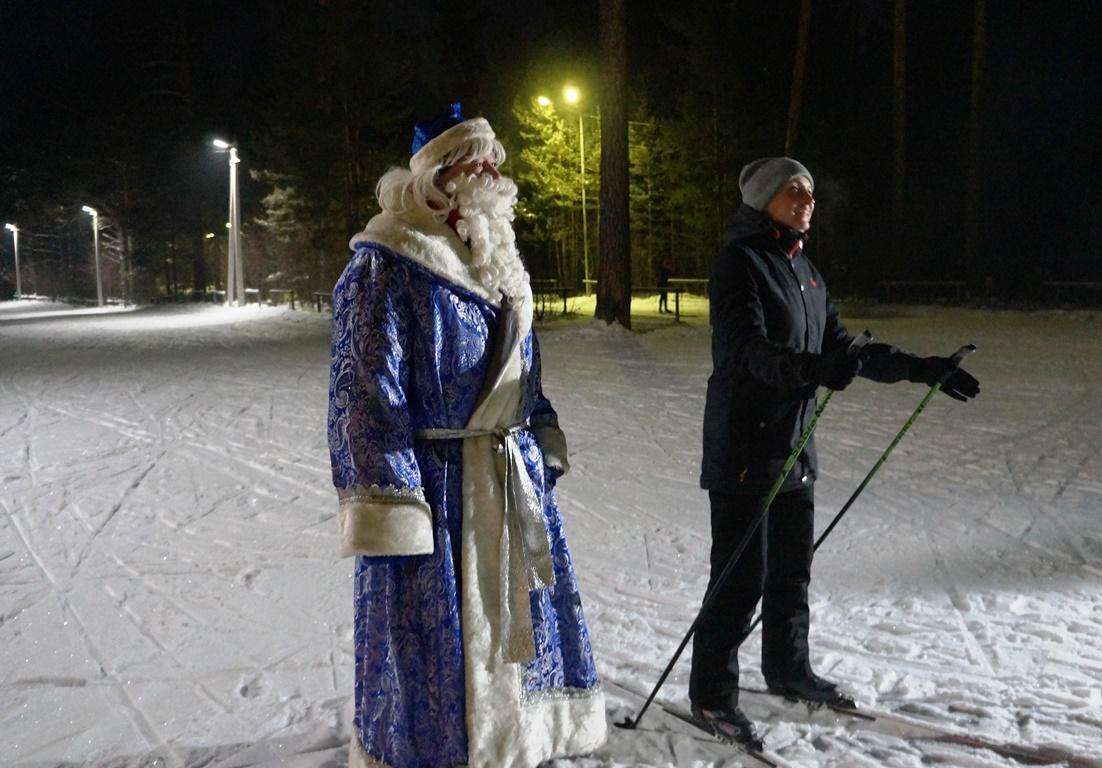 Самые спортивные бердчане приняли участие в Рождественской гонке