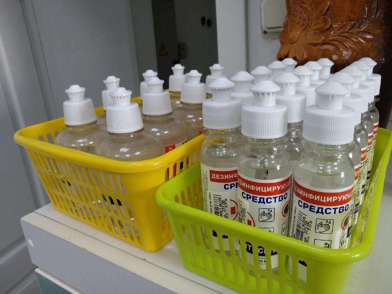 Дефицита антисептиков нет в Бердске. Цена за бутылочку – от 180 рублей 