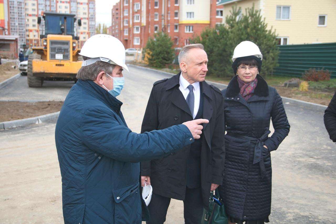 Вице-спикер Заксобрания Андрей Панферов в Бердске ознакомился с проектом планировки ул. Салаирская