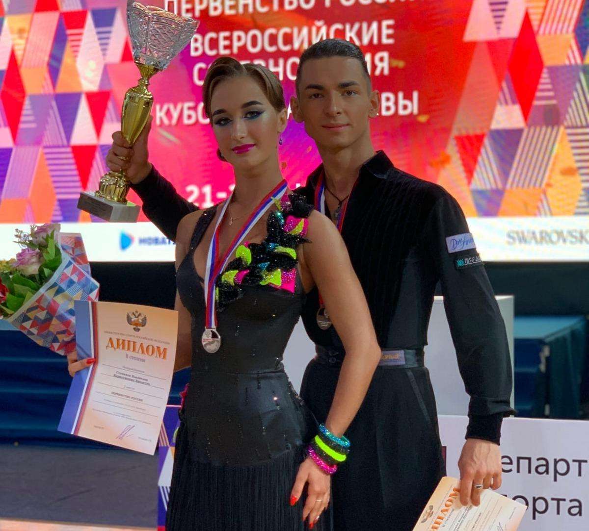 Вице-чемпионами России по танцевальному спорту стала пара из Бердска