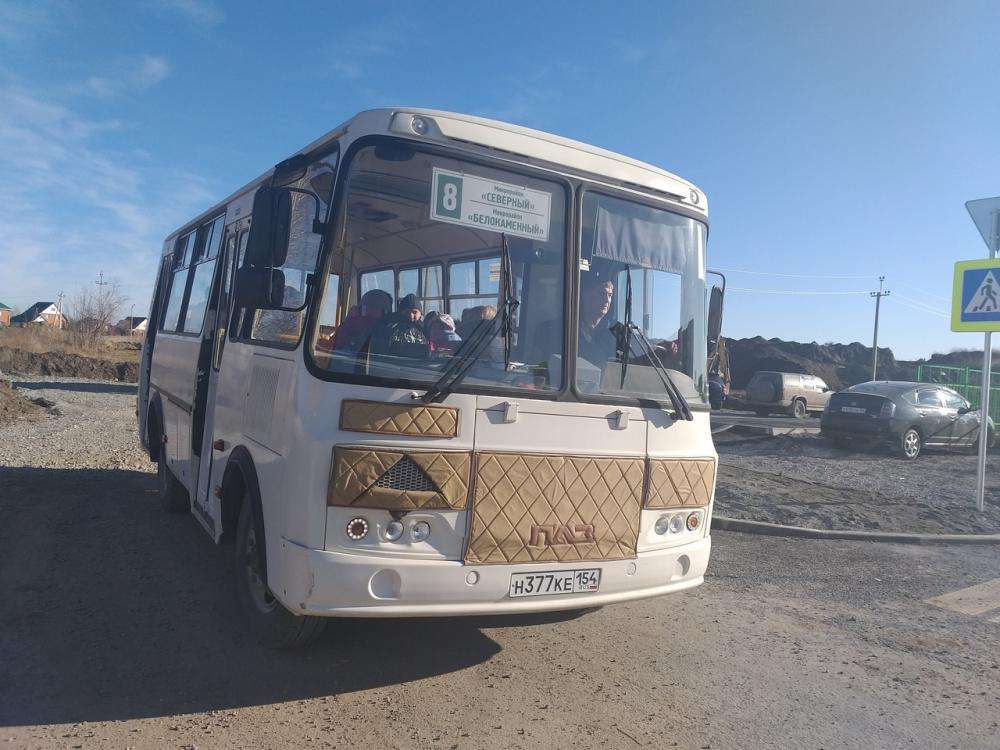 Автобус №8 изменил схему движения в Бердске - пока в тестовом режиме