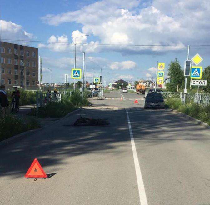 Подросток-мотоциклист попал в жёсткое ДТП в Бердске