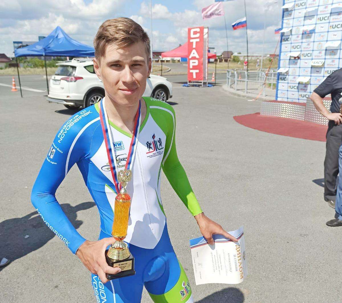 Бердский велосипедист занял призовое место на соревнованиях в Самаре