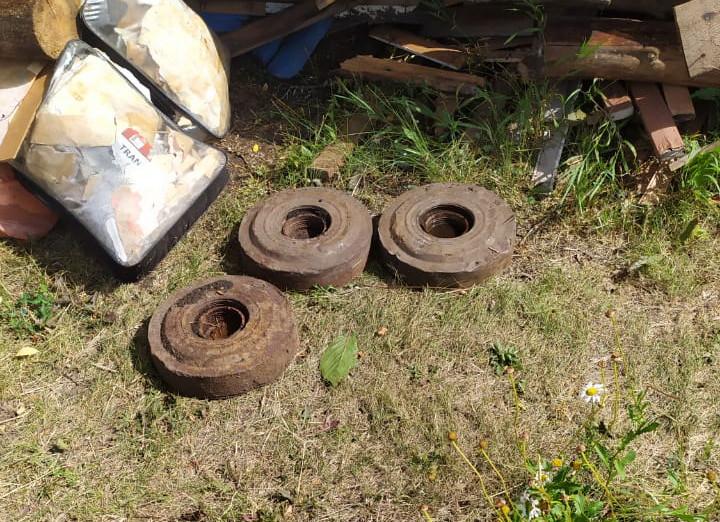 Найденные на даче в Бердске противотанковые мины оказались учебными