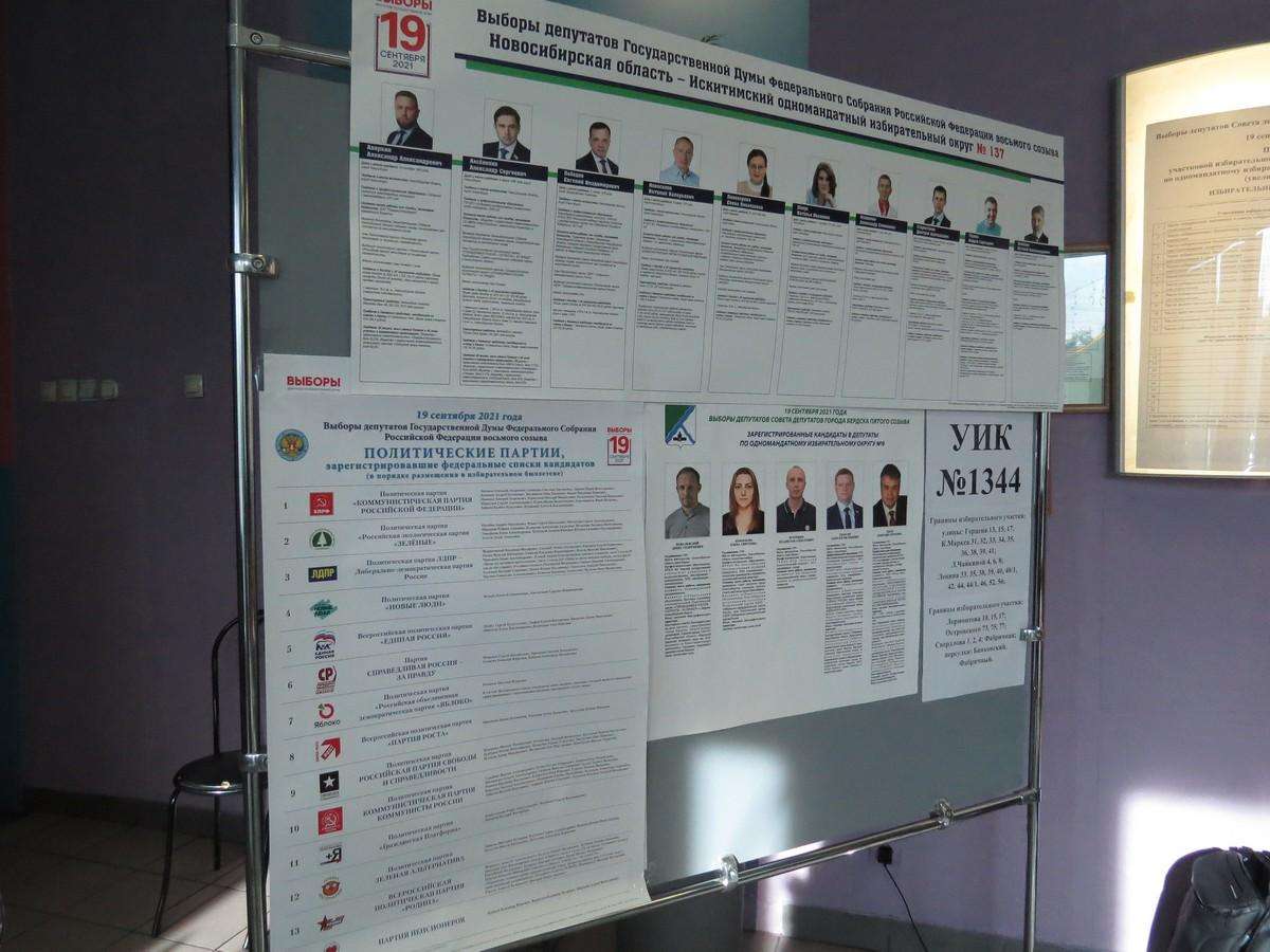 Жалоба на распространение агиток в день выборов поступила в ТИК Бердска