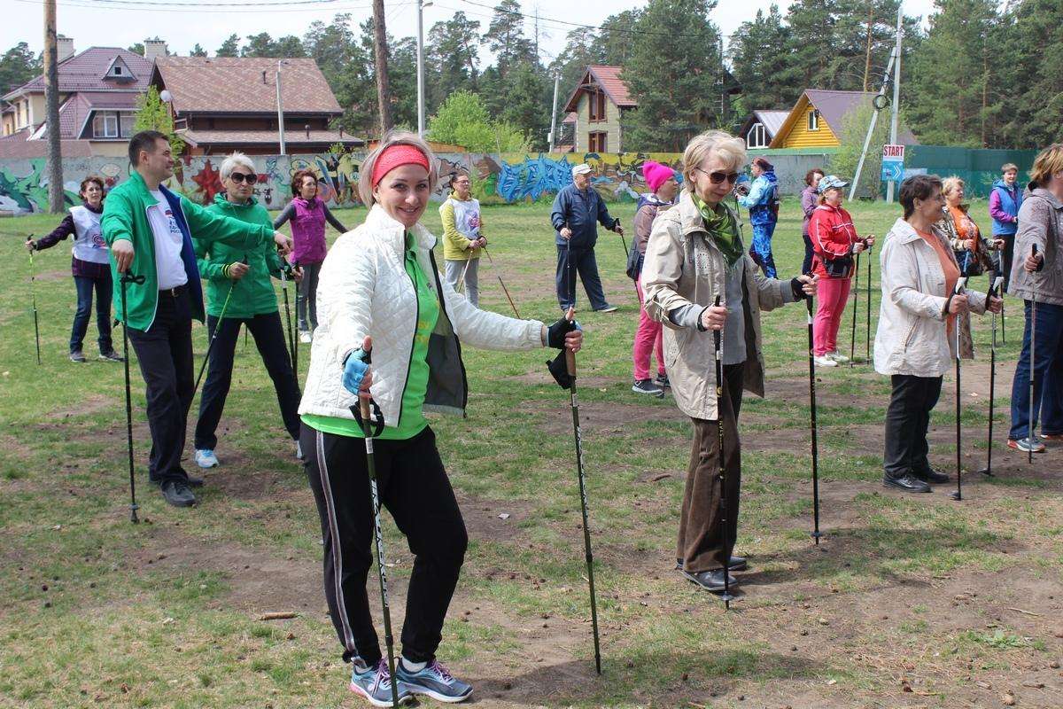 Уроки по скандинавской ходьбе в Бердске проведут в рамках нац.проекта «Здоровье работающих»