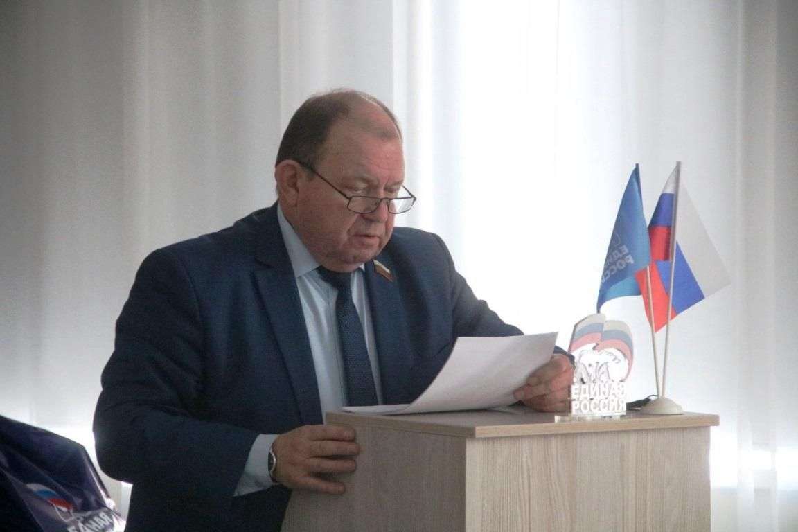 Секретарём «Единой России» в Бердске вновь избран Валерий Бадьин