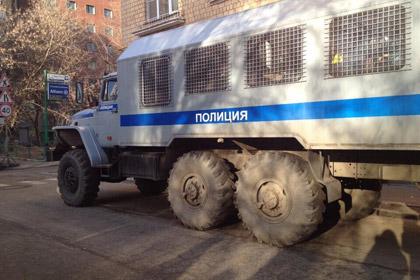 Автозак с задержанными на митинге в Москве попал в ДТП