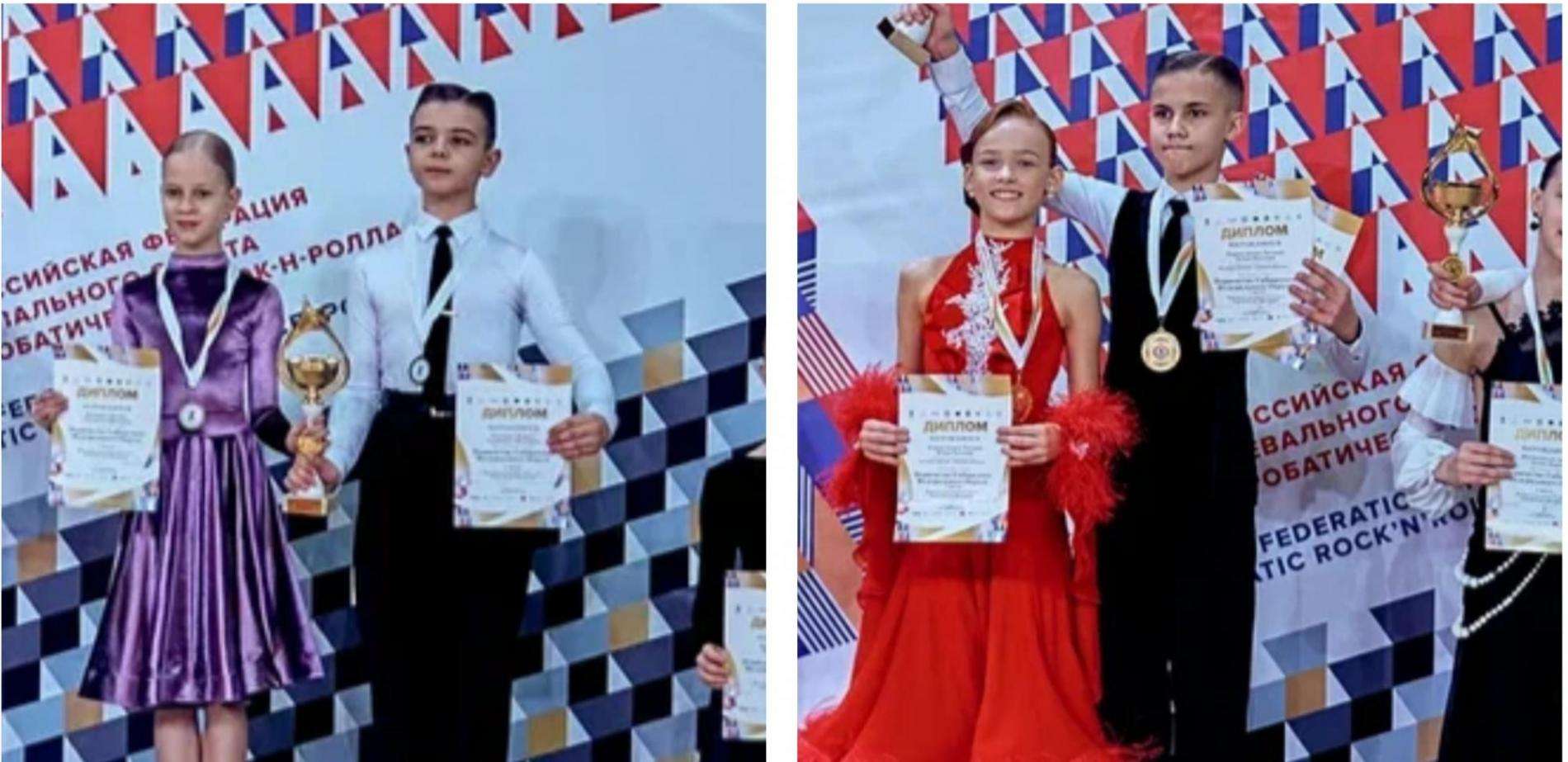 Танцевальные дуэты из Бердска получили серебро и бронзу на первенстве России