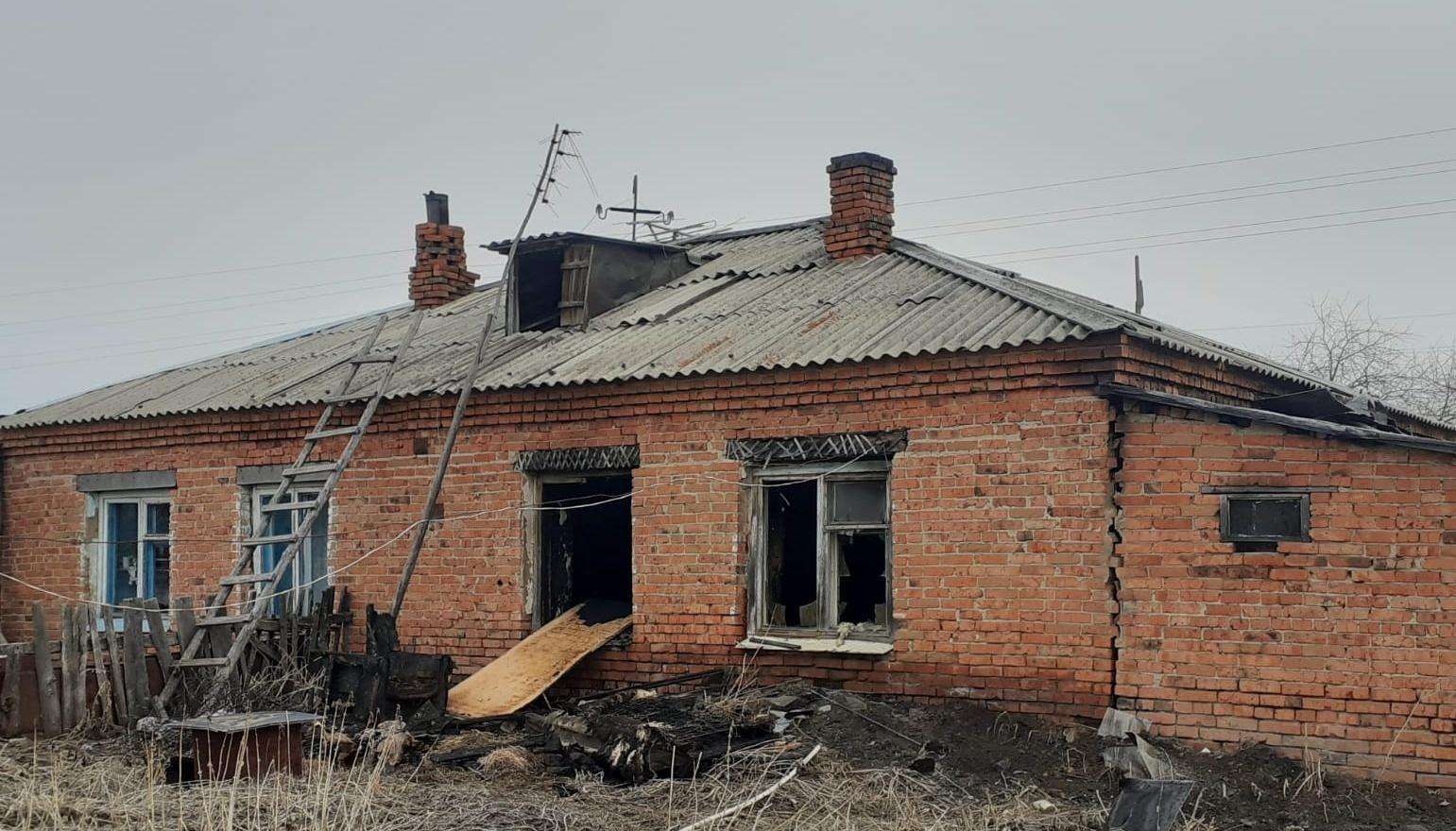 Пожар в Низовке Тогучинский район