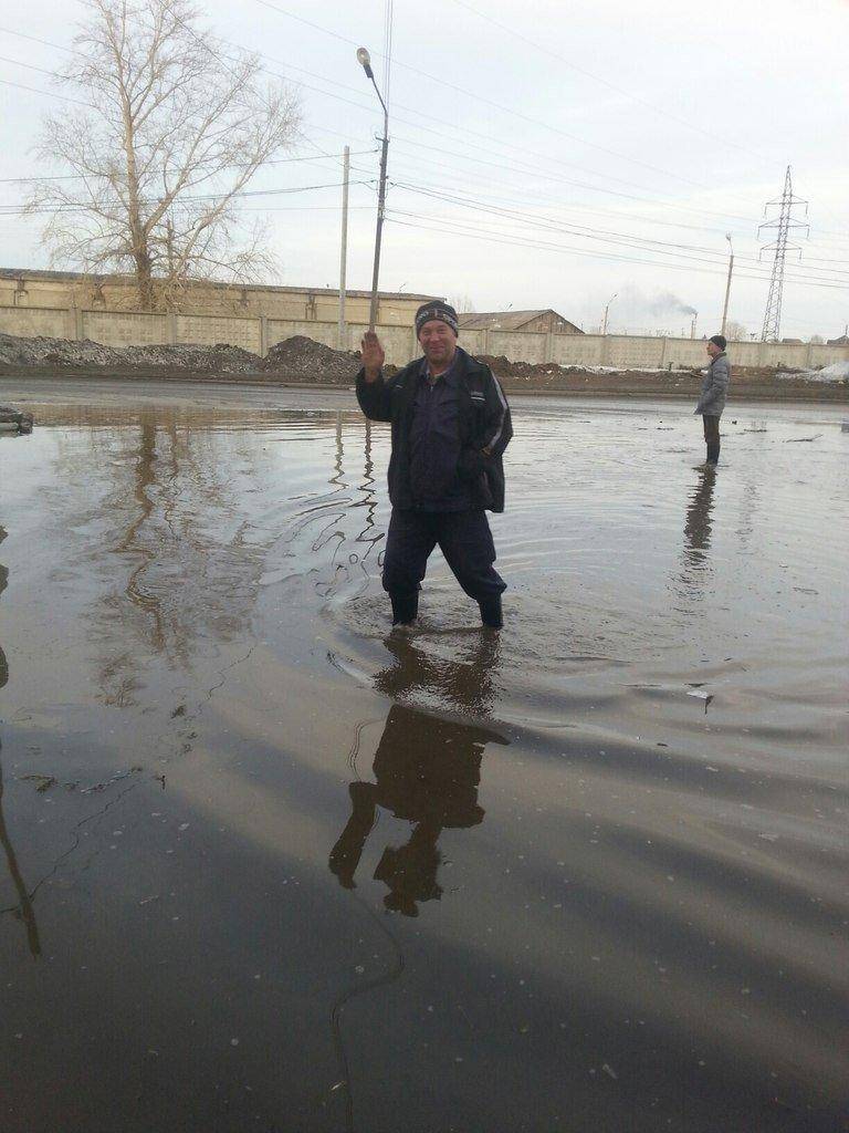 Потоп в Бердске! Затопило электроподстанцию в военном городке