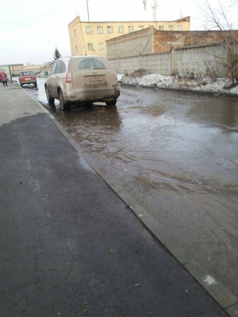 Потоп в Бердске! Затопило электроподстанцию в военном городке