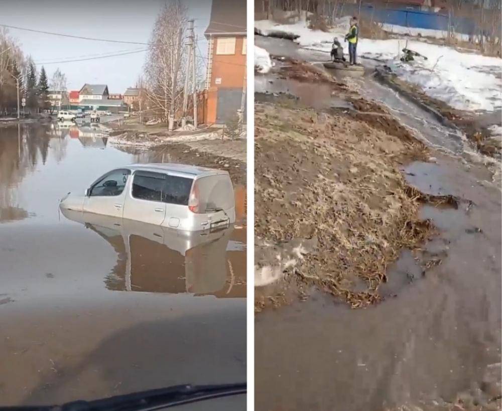 Это было страшно: за 15 минут уровень воды в доме достиг 15 см». Вешние  воды в считанные часы затопили Бердск