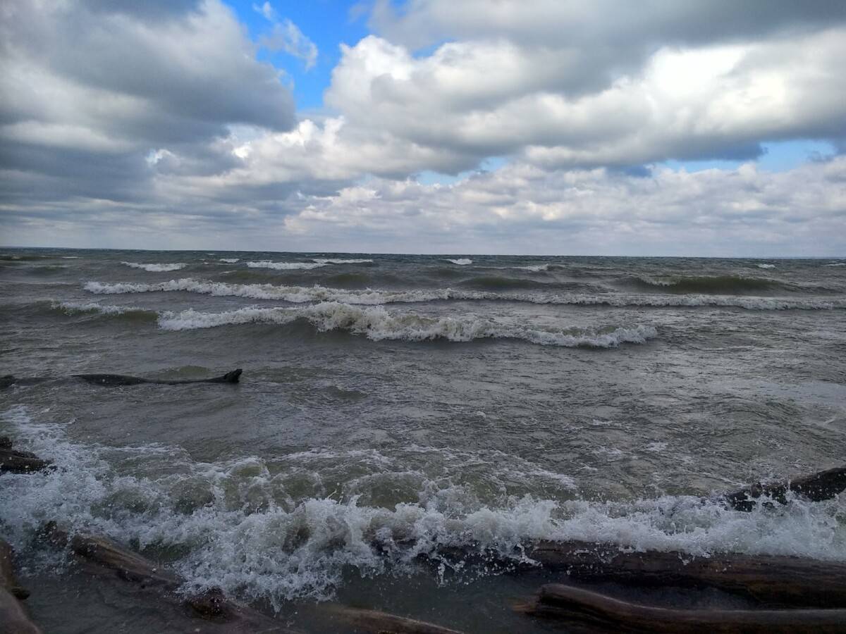 Огромные 2-метровые волны поднимутся на Новосибирском водохранилище