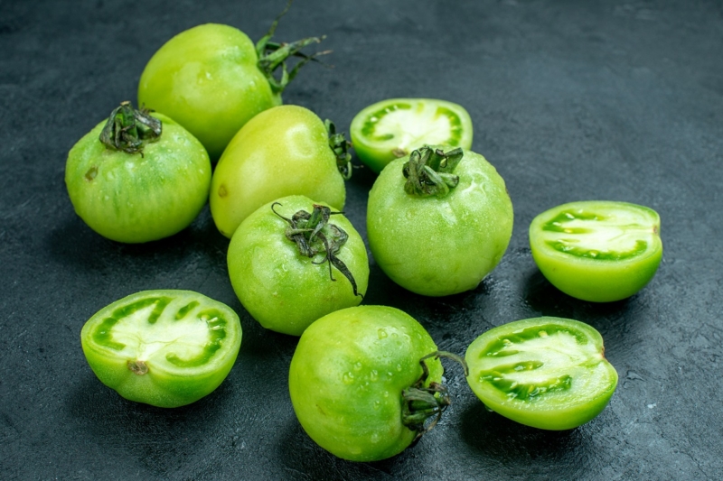 Соленые зеленые помидоры