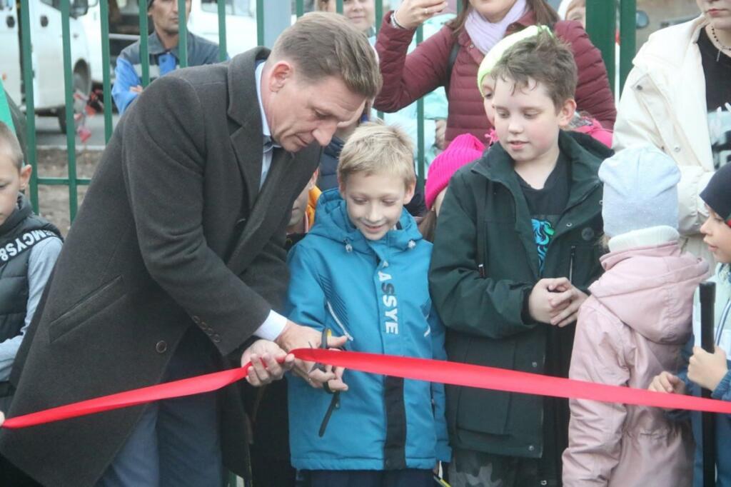 Новые спортивные площадки открыты в Бердске