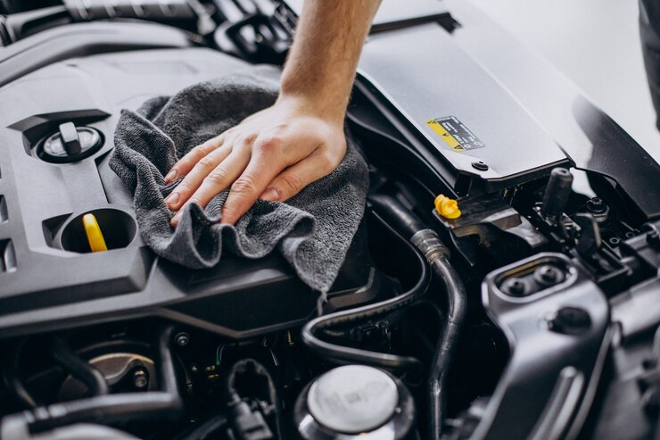 Как и чем помыть двигатель автомобиля? 