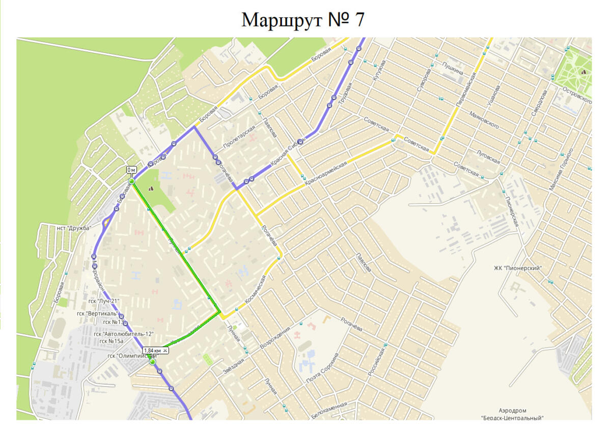 Автобусы и маршрутки направят в объезд остановок ТЦ и Черемушная в Бердске