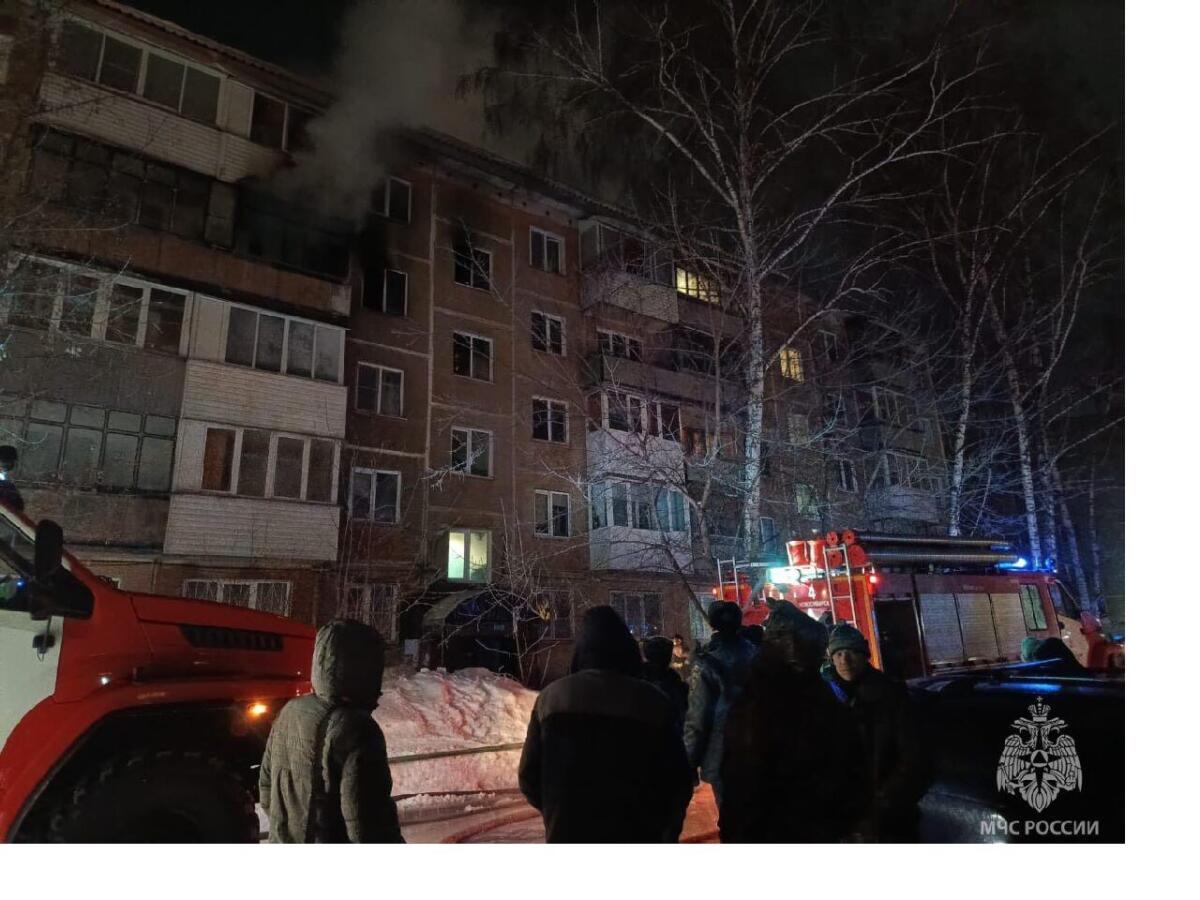 В Новосибирске двое мужчин погибли в ночном пожаре
