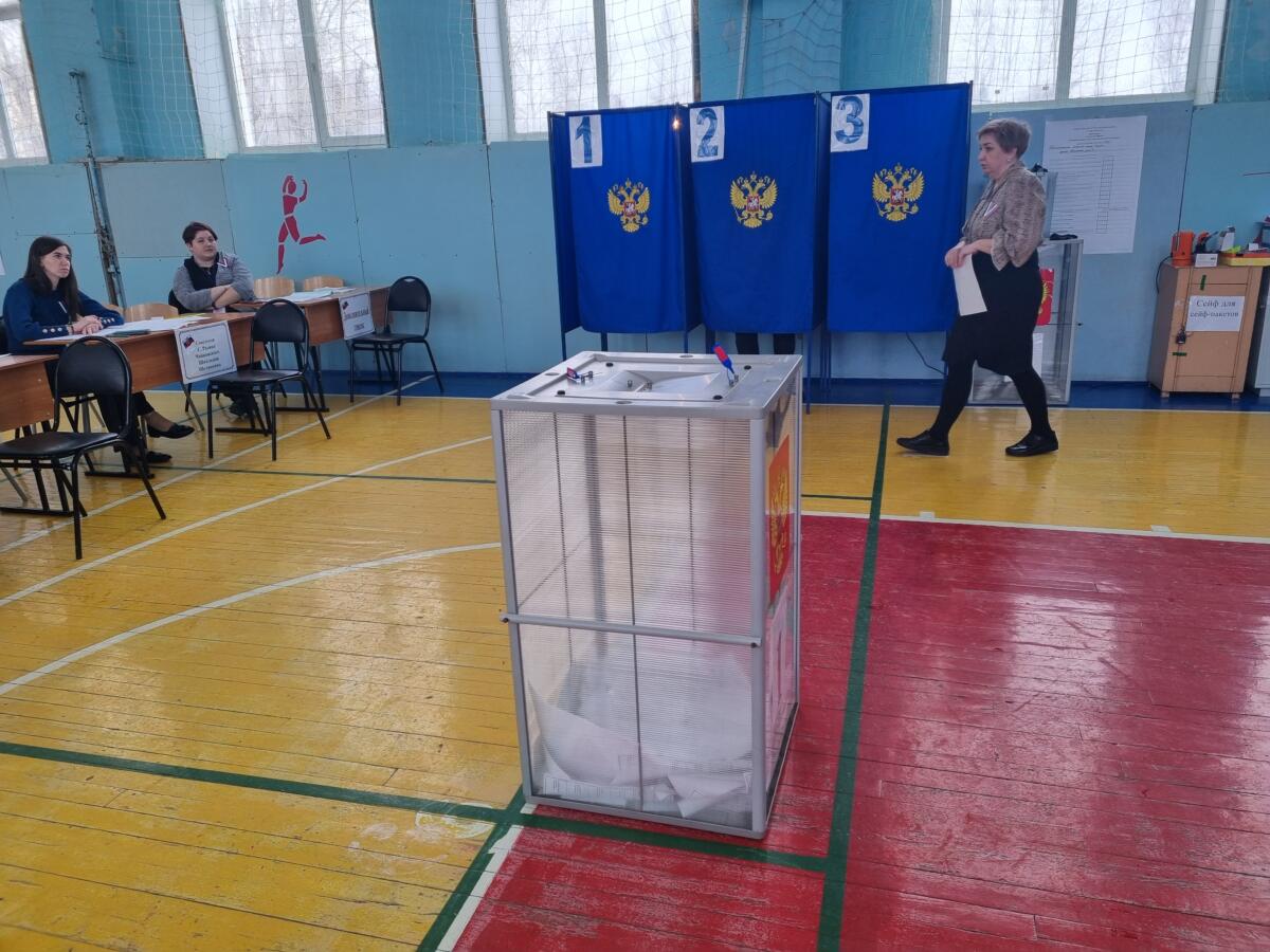 Явка в Бердске за два дня выборов Президента РФ составила 40,61%