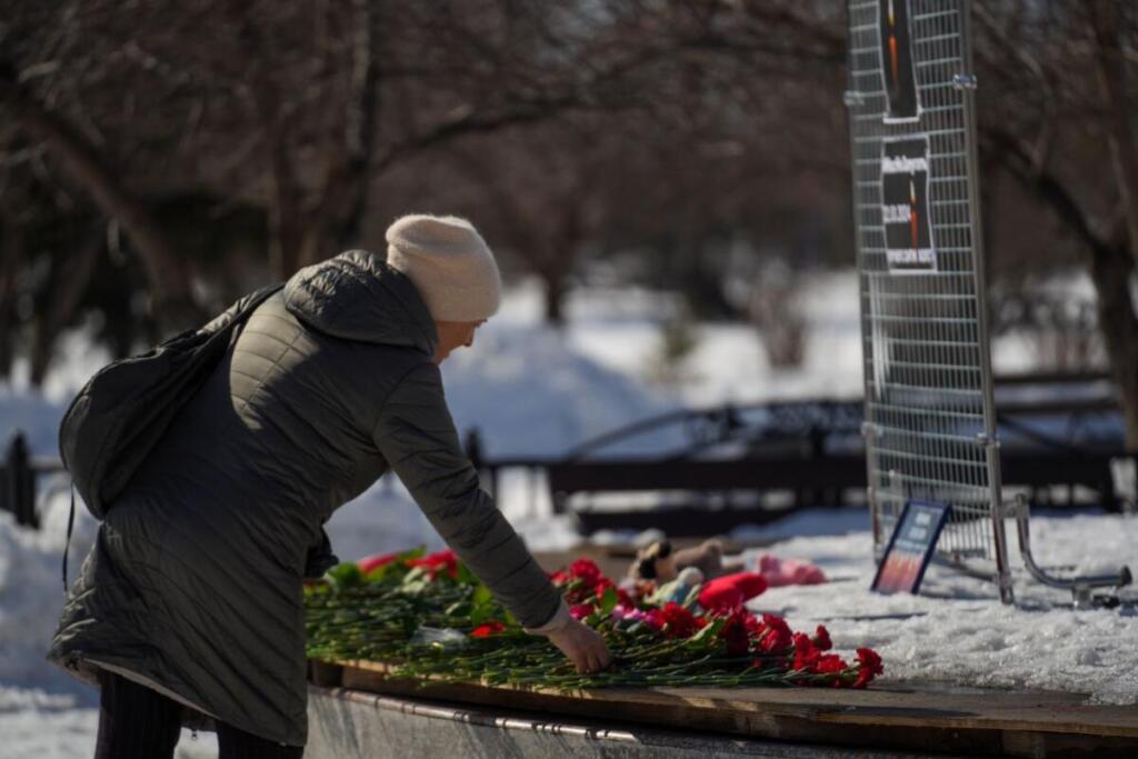 Мемориал жертвам теракта в Бердске 