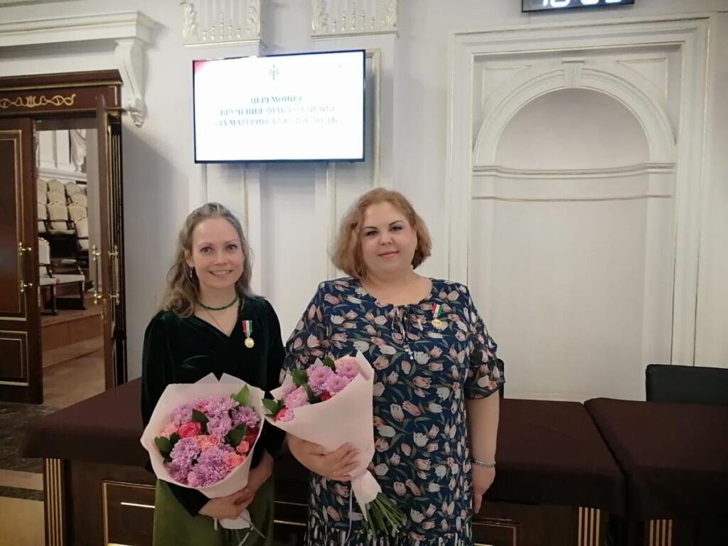 Лариса Летунова и Елена Воронина