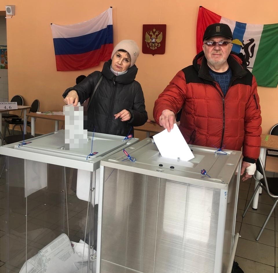 Явка на выборы Президента РФ в Бердске в 15:00 часов составила 11,97%