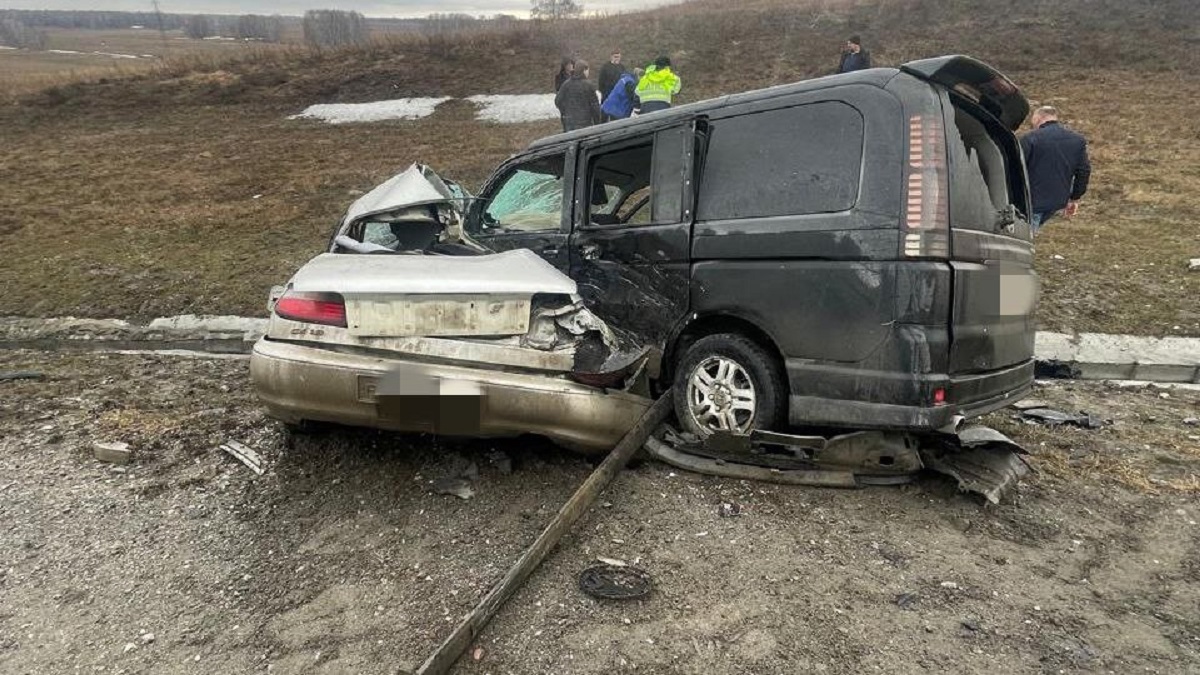 Водитель Toyota насмерть разбился на трассе Р-256 под Бердском