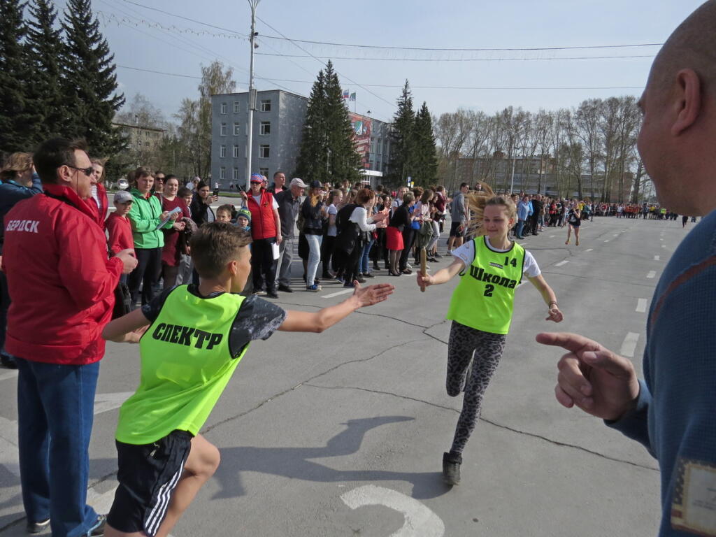 Эстафета прошлого года прошла на 